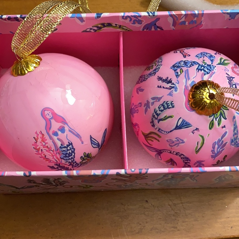 Lilly Pulitzer Christmas Ornament